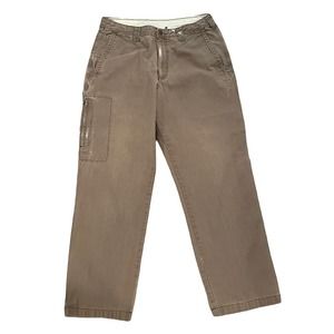 Columbia Cargo Pants Cotton Brown Men Size 38W x 32 Regular Fit